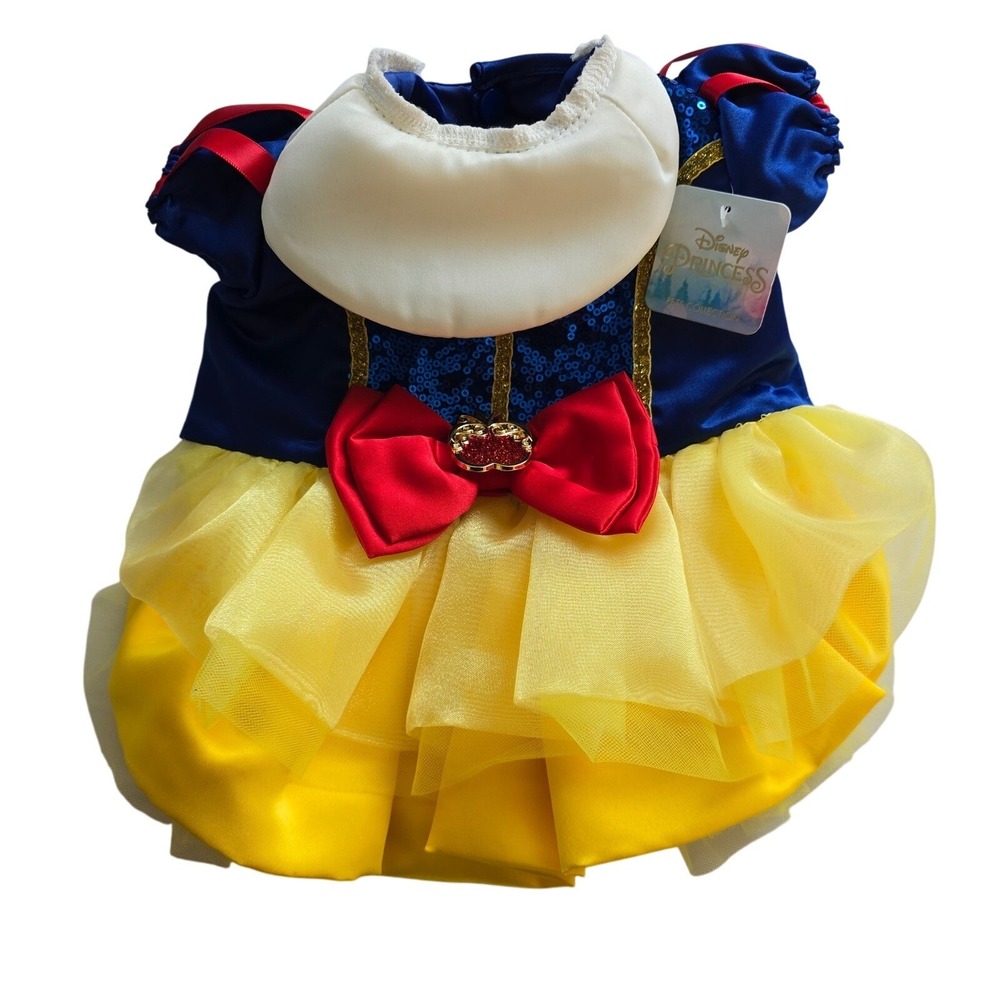 😀‎ 🆕️ *NWT* Disney Princess Snow White Pet Costume Small Dog Cat Dress Up
